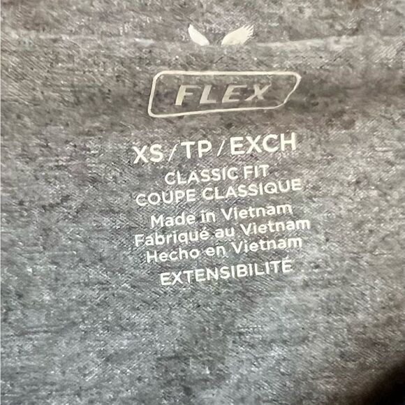American Eagle Outfitters Flex Men's Short Sleeve Button-Up T-Shirt XS-M Gray - Picture 6 of 6